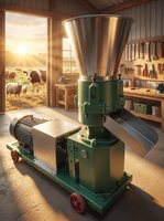 Machine automatique de fabrication d'aliments pour volailles pour les petites exploitations agricoles avec certification CE, 20 ans de fabrication