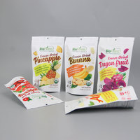Sachet latéral personnalisé en aluminium et plastique pour emballage de miel, thé, café, lait en poudre