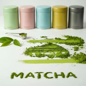 Matcha Puro de Grado Premium para Bebidas, Entrega Rápida, Grado Ceremonial, Certificado Orgánico, 100% Té <span class=keywords><strong>Verde</strong></span> Matcha en Polvo - Product Image 1