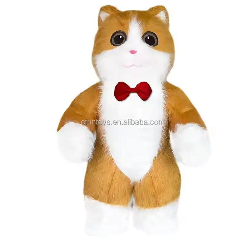 Efun gato persa gigante inflable gato mascota disfraz Cosplay fiesta carnaval adulto vestido chico cumpleaños publicidad baile boda