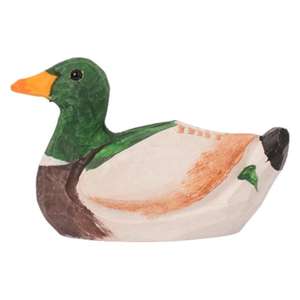 Sculpture sur bois faite à la main oiseau ornement mignon perroquet porte-clés gravure nouvel an cadeau pour les femmes pour la décoration de bureau pendentif de voiture - Product Image 5