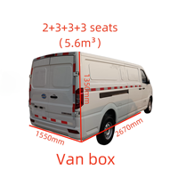Furgoneta Camper Eléctrica de Carga Byd V3 Fabricada en China para Camping y Reparto, Camioneta Camper Eléctrica Usada