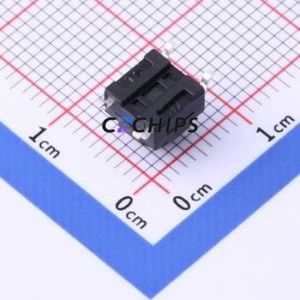 TSG002A06526A Tactile Switch SMD Switch Round Button 2.6N Vertical Mount 6.15mm - Product Image 2