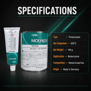 1000 Paste 650 จาระบีทนความร้อนสูง ป้องกันการติดขัด สำหรับข้อต่อแบบยึดด้วยน็อต ปราศจากนิกเกิลและตะกั่ว - Product Image 4