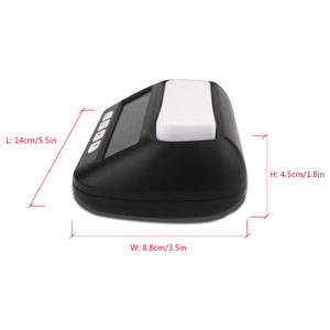 Bằng Gỗ Nhỏ Gọn Kỹ Thuật Số Quốc Tế Retro Di Động Cạnh Tranh Trò Chơi Hẹn Giờ Cơ Khí Đếm Xuống Analog Cờ Đồng Hồ Quà Tặng - Product Image 4