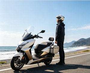 Moto électrique rétro <span class=keywords><strong>Cafe</strong></span> <span class=keywords><strong>Racer</strong></span> pour hommes et femmes, moteur sans balais <span class=keywords><strong>silencieux</strong></span> à couple élevé, phare rond à LED - Product Image 1