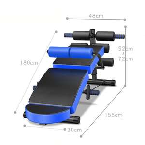 Gran oferta, Banco plegable para entrenamiento con pesas, <span class=keywords><strong>Fitness</strong></span>, abdominales, equipo de gimnasio en casa, bancos y bastidores útiles - Product Image 3