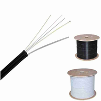 Self-supporting 1 2 4 6 8 12 Core G652D G657A1 G657A2 Optical Fiber Indoor Outdoor Drop Cable FTTH Fiber Optic Cable