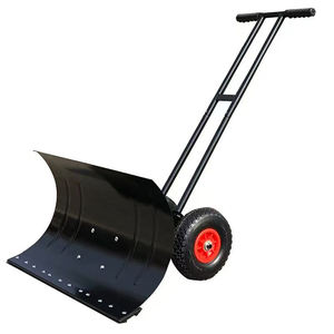 Taşınabilir Kar Temizleme Aleti - 28 İnç Geniş Bıçaklı Hafif Katlanabilir El İtmeli Kar Sökücü Konut Kullanımı İçin - Product Image 4