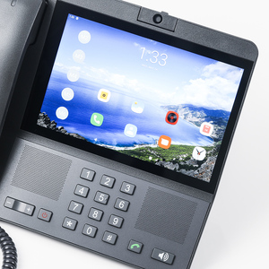 Téléphone de bureau <span class=keywords><strong>sans</strong></span> <span class=keywords><strong>fil</strong></span> ZT9600 4G LTE-Écran <span class=keywords><strong>HD</strong></span> 8 ", 64 Go de ROM et 4 Go de RAM pour le multitâche et les appels vidéo - Product Image 2