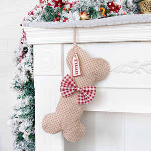 Soporte para Calcetines Navideños Personalizado al por Mayor, Calcetín Navideño de Algodón para Mascotas <span class=keywords><strong>2023</strong></span> - Product Image 2