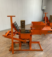 Machine à mouler des briques manuelle et automatique, nouvelle vente chaude, pas besoin d'électricité, machine à fabriquer des briques en argile