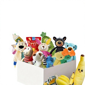 Juguetes <span class=keywords><strong>de</strong></span> Peluche para Perros, Resistentes a Mordidas, con Sonido, para Limpieza Dental y Entretenimiento, Venta al Por Mayor - Product Image 1