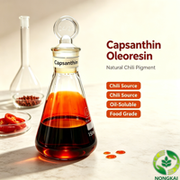 Extrait pur d'oléorésine de capsicum 150k 1M 1.5M SHU, liquide de capsaïcine haute concentration, prise en charge des spécifications personnalisées