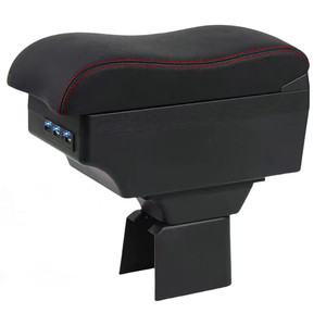 Boîte de console d'accoudoir de <span class=keywords><strong>voiture</strong></span> Accessoires de décoration intérieure Boîte d'accoudoir de <span class=keywords><strong>voiture</strong></span> de luxe pour <span class=keywords><strong>Ford</strong></span> <span class=keywords><strong>Fiesta</strong></span> Fusion - Product Image 1