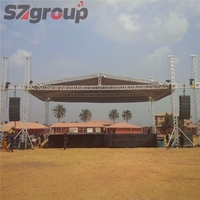 Sistema de Truss Triangular para Escenarios de Aleación de Aluminio para Exteriores con Diseño Modular e Instalación Rápida para Conciertos y Eventos