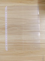 ODM Kosten günstige transparente Lose blatts ammler Buch album 9 Karten tasche Seitens chutz Karten binder hüllen aus strap azier fähigem PP