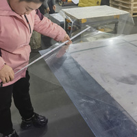 Feuille de plastique PVC rigide transparente de qualité supérieure, prix d'usine, qualité fiable