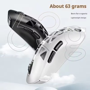 Yindiao G17 nhẹ lỗ Chuột BT không dây Ba chế độ trò chơi Chuột máy tính điện tử thể thao Chuột RGB có dây - Product Image 1