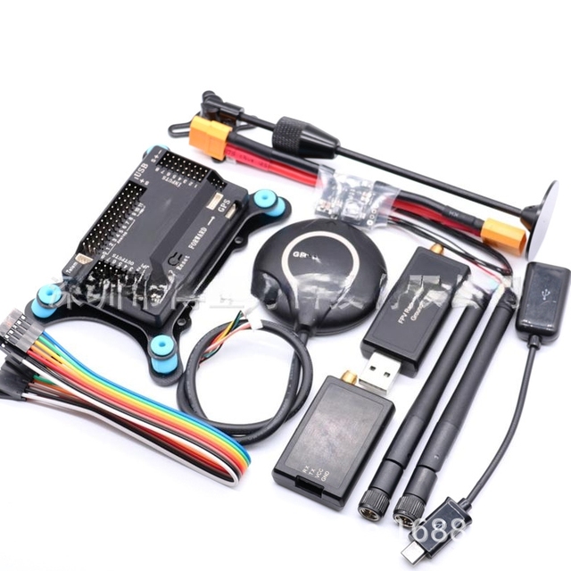 APM 2.8 Prototype Board Flight Control GPS 3DR Digital Transmission miniOSD Bracket Wire Aircraft Accessories Mini Flight.