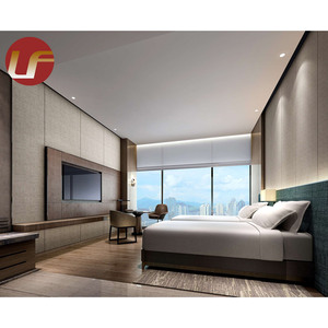 Ensembles de meubles de chambre à coucher d'<span class=keywords><strong>hôtel</strong></span> <span class=keywords><strong>5</strong></span> <span class=keywords><strong>étoiles</strong></span> en bois massif de luxe et modernes pour appartement, conception personnalisée OEM/ODM - Product Image 3