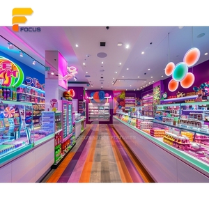 Vetrina Espositiva Personalizzata per Negozi al Dettaglio in Materiali Misti, Produttore OEM di Vetrine per Dolciumi - Product Image 6