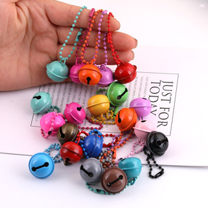 Colgante de Campana de Aleación de Zinc en Colores Caramelo, Cadena con Dije, Llavero DIY, Decoración para Bolsos, Accesorio Unisex - Product Image 2