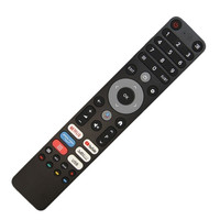 La télécommande NVTC convient aux téléviseurs CHIQ, télécommande infrarouge vocale avec Netflix et YouTube