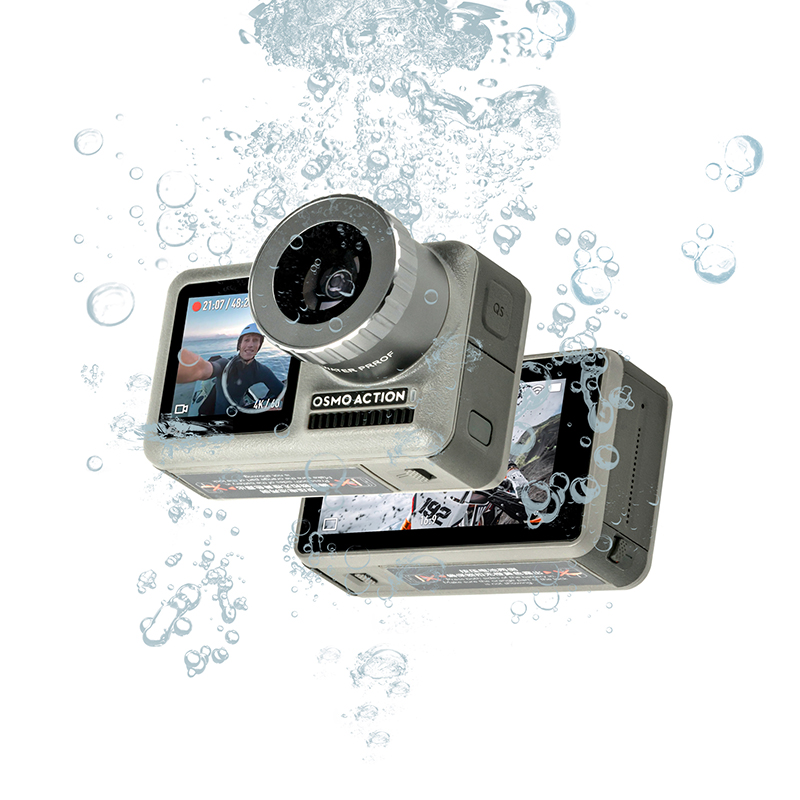 10-кратный макрообъектив IBOOLO, водонепроницаемый сменный макрообъектив для OSMO Action