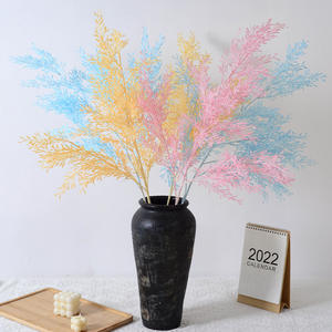 Bouquets de fleurs d'acacia en grain de riz artificiel Valentine Graduation Nouvel An chinois Décoration de fête de mariage à la maison Couleurs pastel - Product Image 4