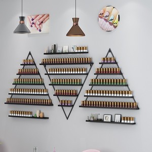 Estante Triangular Metálico de Pared para Exhibición en Comercios, Organizador de Clavos para Supermercados y Tiendas de Belleza - Product Image 2