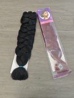 Vente chaude usine : Extensions de cheveux tressés Jumbo de 82 pouces, 230g, en fibres synthétiques ignifuges à basse température, vente en gros