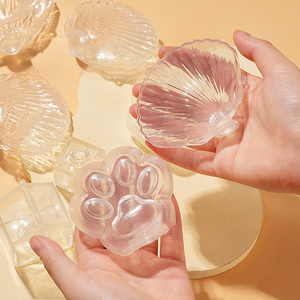 Xiaohongshu - Pelota Hueca Transparente Ultra Suave de TPR para Aliviar el Estrés, Hazlo Tú Mismo, el Más Vendido - Product Image 4