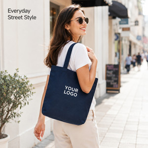 Custom Logo Heavy Duty <b>Canvas</b> Tote <b>Bag</b> Reusable Cotton Shopping <b>Bag</b> Multi Size Eco Friendly Market Handbag for Wholesale - Product Image 3