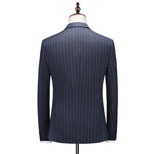 S1066Q <span class=keywords><strong>2022</strong></span> Otoño e Invierno nuevos hombres Casual guapo <span class=keywords><strong>moda</strong></span> novio traje de boda traje de tres piezas - Product Image 3