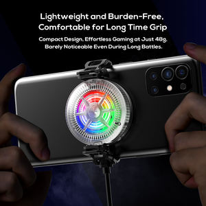 Sarafox téléphone refroidisseur semi-conducteur ventilateur de refroidissement téléphone radiateur congélation froid coloré LED faible bruit pour <span class=keywords><strong>Xiaomi</strong></span> Razer Blackshark - Product Image 5