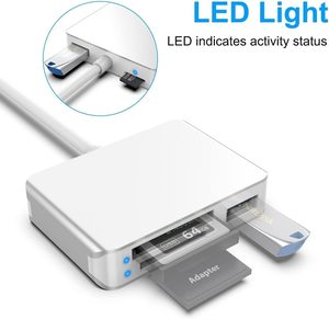 Bộ Chuyển Đổi Đầu Đọc Nhiều Thẻ Đầu Đọc Thẻ XQD 5Gbps Cho Sony G & <span class=keywords><strong>M</strong></span> Series XQD/XQD Và Thẻ TF/<span class=keywords><strong>SD</strong></span>/SDHC - Product Image 2