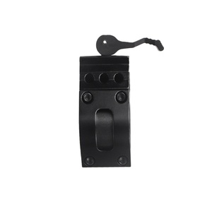 45-Degree Offset Matte Black <b>Quick</b>-Release Tube <b>Clamp</b> Bracket 25.4mm/30mm Aluminum Alloy 21mm Base Optics Holder - Product Image 2