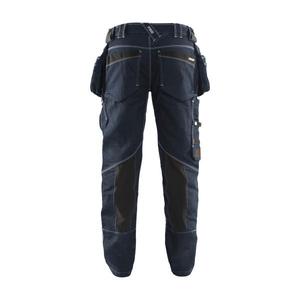BLAKLADER - 199011418999C146 Pantalones artesanos elásticos X1900 Azul marino/Negro-PANTALÓN DE TRABAJO EAN 7330509531778 - Product Image 2