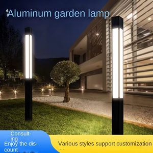 Lampada da Giardino LED Impermeabile di Alta Qualità, Illuminazione Stradale Residenziale, Lampione in Alluminio per Ville e Paesaggi - Product Image 4