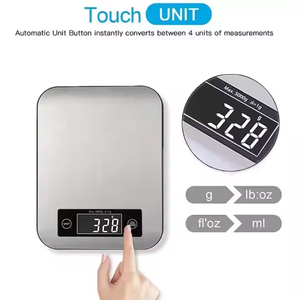 5kg Digital <span class=keywords><strong>de</strong></span> <span class=keywords><strong>acero</strong></span> inoxidable eléctrico diente azul cocina báscula <span class=keywords><strong>de</strong></span> <span class=keywords><strong>peso</strong></span> <span class=keywords><strong>calculadora</strong></span> nutricional precisa 1g pantalla LCD OEM ODM - Product Image 3