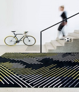 Artistic Designer <b>Rugs</b> Hand Tufted New Zealand Wool Carpet for Contemporary Luxury Homes Boutique Hotels and Stylish Interiors - Product Image 1