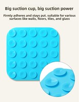 Nouveau tapis d'alimentation pour animaux de compagnie (chats et chiens) – Alimentation lente, antidérapant, avec grandes ventouses – Idéal pour la nourriture à l'envie lente