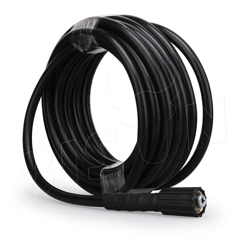 Шланг для мойки высокого давления Bison brand, сменный шланг для мойки высокого давления M22 * 1,5-15 мм, с резьбой M14, фунт/кв. Дюйм/бар, 10 метров