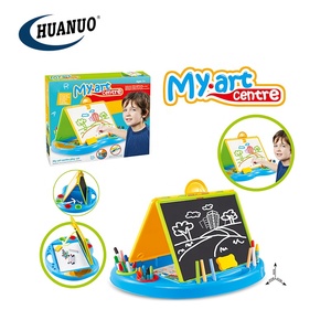 <span class=keywords><strong>Chevalet</strong></span> d'apprentissage en plastique pour enfants avec chaise – Jouet éducatif préscolaire pour dessiner - Product Image 5