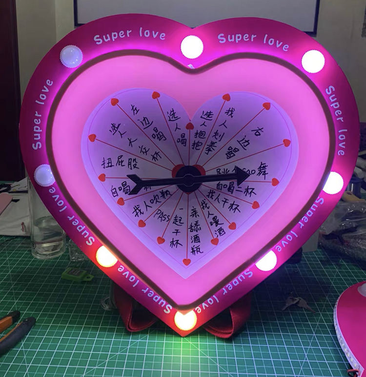 red, Love Game Wheel