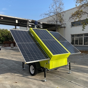 Vielseitiger Diesel-<span class=keywords><strong>Solar</strong></span>-betriebener 7m 9m Elektrischer & Manueller Teleskop-Weißlicht-LED-Lichtmast Kostengünstiger 1000 Watt Lichtturm-Fahrzeug - Product Image 3