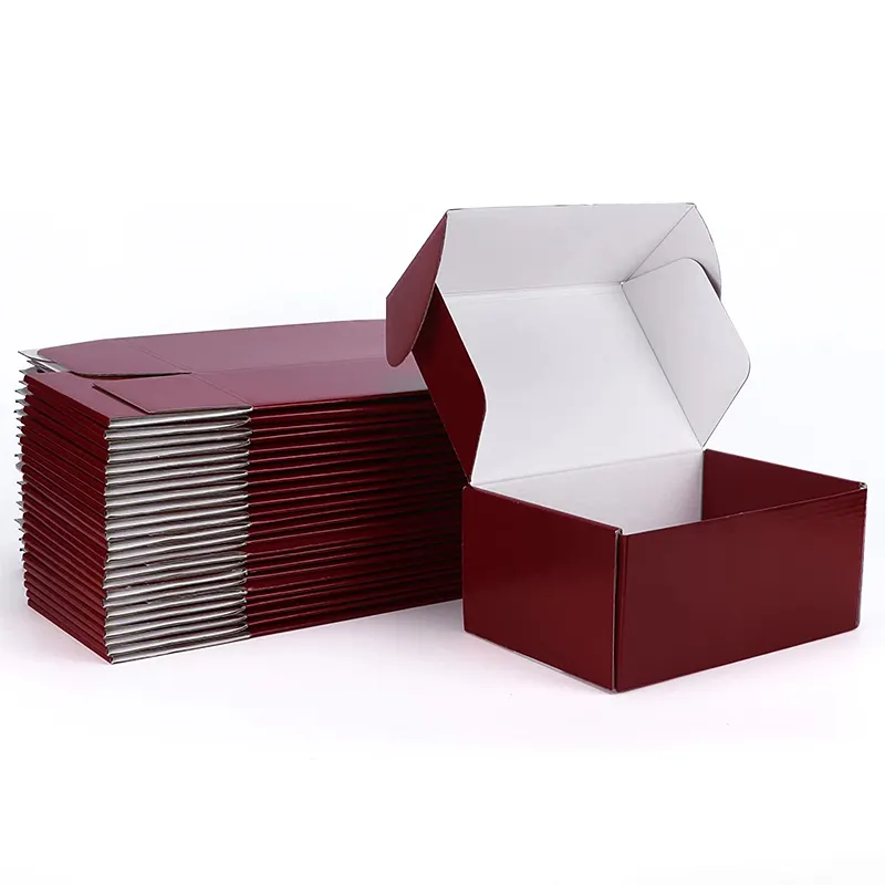 कस्टम लोगो नालीदार नि: शुल्क वितरण keyenter शिपिंग बक्से केक गुलाबी काले मेलर उपहार शिपिंग बॉक्स छोटे व्यवसाय के लिए