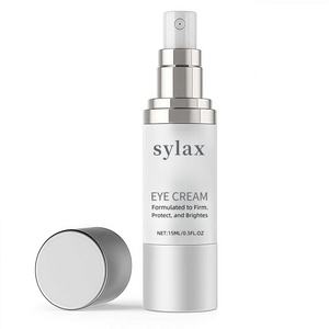 Crème pour les yeux à la vitamine C anti-rides, anti-âge, antioxydante, cernes, raffermissante, hydratante, hydratante, acide hyaluronique, peau sèche - Product Image 1