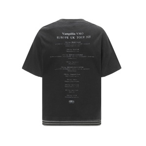 Camiseta de Verano Personalizada, Estilo Hip-Hop Urbano, Corte Regular, Estampado Punk Oscuro, 100% Algodón Transpirable, Manga Corta para Hombre - Product Image 5
